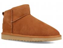 Женские угги Forester Innsbruck 1481-1102 Light Brown Real Sheepskin