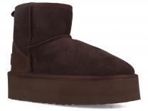Женские угги Forester Ischg 2304-45 Chocolate Nbk