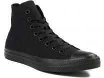 Кеды Converse Chuck Taylor All Star Core Hi Black Monochrome M3310 унисекс    (чёрный)