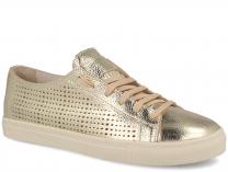 Кеды Las Espadrillas Gold Leather 1545-79