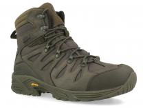 Мужские берцы Forester Mid Force Khaki Waterproof B24W003A-17FO Vibram